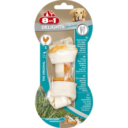 Friandise naturelle pour chien 8in1 os Dental delight S