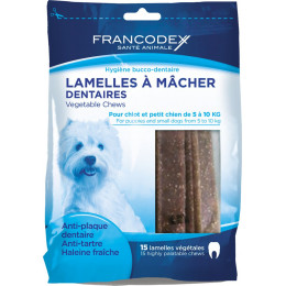 Lamelles à mâcher FRANCODEX  chiot / petit chien 224g