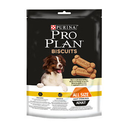 Biscuits chien PRO PLAN Light - riche en Poulet - 400g