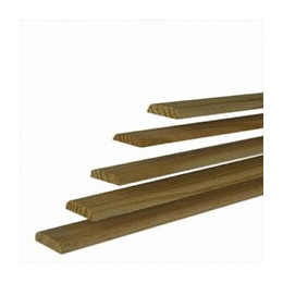 Chant plat Pin rustique 5x28mm L.1.98m - Lot de 5