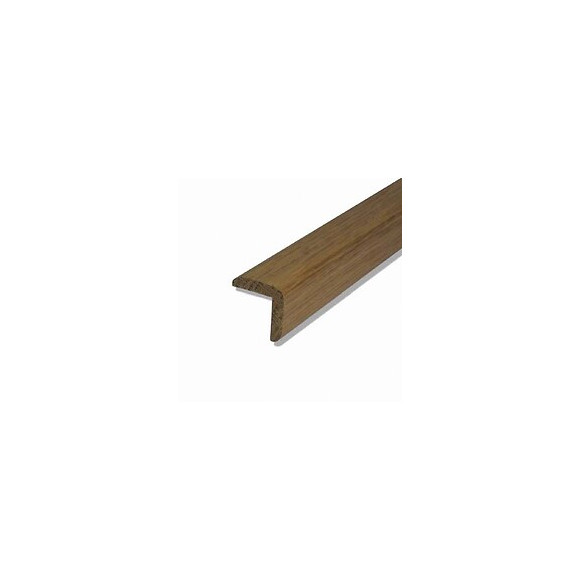 Baguette d'angle Chêne 21x21mm L.2.38m