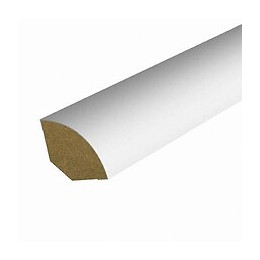 Quart-de-rond MDF revêtu Aluminium 12x12mm L.2.20m