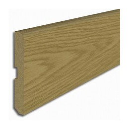 Plinthe MDF revêtu Chêne cerusé 8x70mm L.2.20m