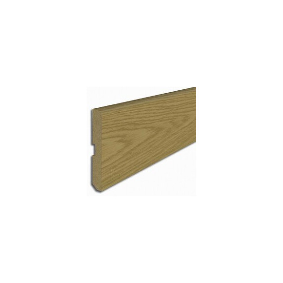 Plinthe MDF revêtu Chêne cerusé 8x70mm L.2.20m
