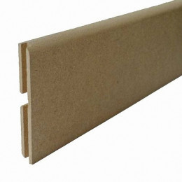 Plinthe MDF brut 8x70mm L.2.20m
