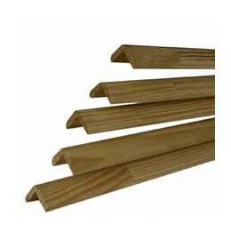 Baguette d'angle Pin 23x23mm L.2.40m - Lot de 5