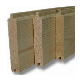 Lame à volet Sapin petits nuds 27x88 L.2.38 - Lot de 3