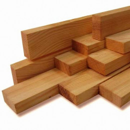 Tasseau brut Pin Douglas 25x25mm L.2m - Lot de 6