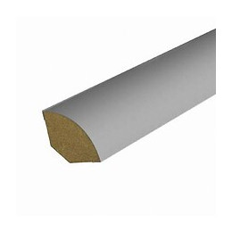 Quart-de-rond MDF revêtu Gris 12x12mm L.2.20m