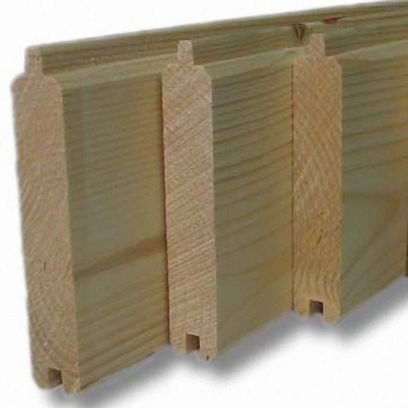 Lame à volet Sapin petits nuds 27x88 L.2.38 - Lot de 3