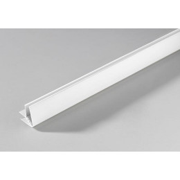 Profil angle PVC blanc 40x40 2.60m