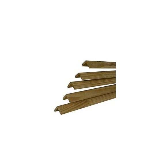 Baguette angle pin des landes 47x47mm L.2.40m PEFC 70%