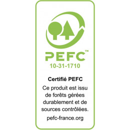 Tasseau sans noeud pin des landes 9x17mm L.2m