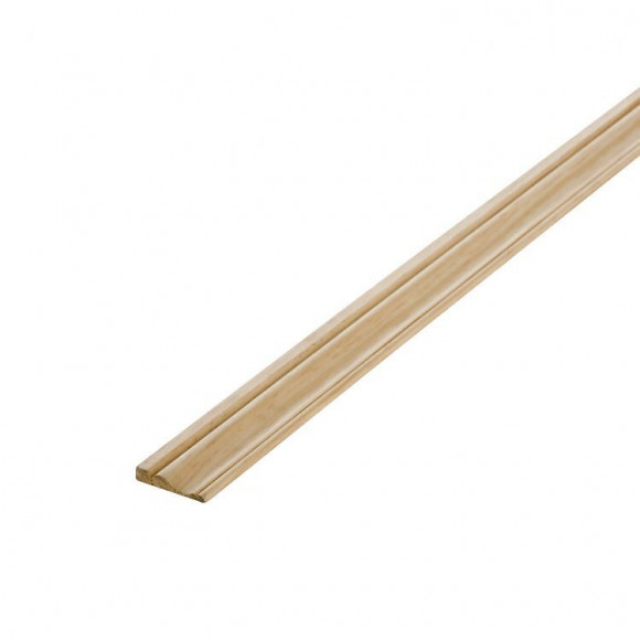 Champlat pin des landes 2 arrondis 4x33mm L.2.40m PEFC 70%