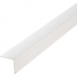 Angle PVC blanc 15x15mm L.2.60m