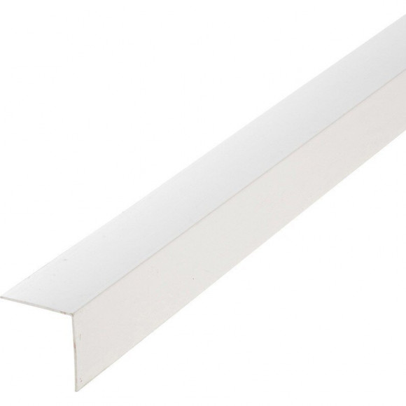 Angle PVC blanc 15x15mm L.2.60m