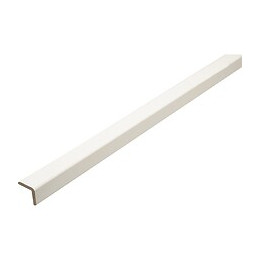 Baguette angle revêtu 30 blanc 2.40m/PEFC 70%