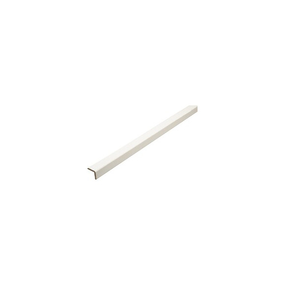 Baguette angle revêtu 30 blanc 2.40m/PEFC 70%