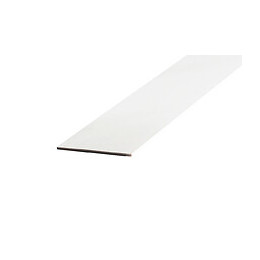 Champlat PVC blanc 2x30mm L.2.60m