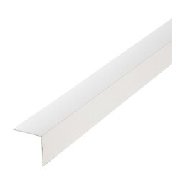 Angle PVC blanc 15x15mm L.2.60m