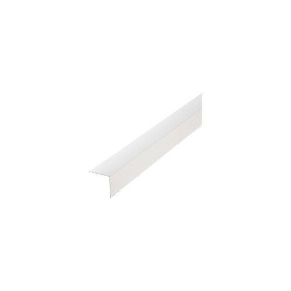 Angle PVC blanc 15x15mm L.2.60m