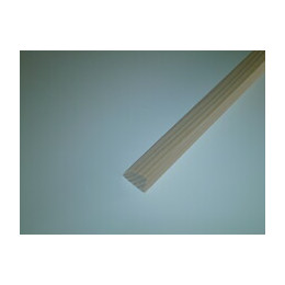 Quart-de-rond sapin sans noeuds 14x14mm Longueur 2.50m