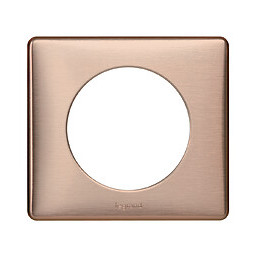 Plaque Céliane - Métal Copper - 1 poste