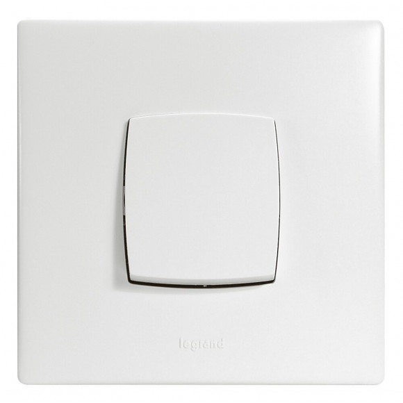 Interrupteur ou va-et-vient Neptune 10A - blanc