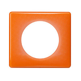 Plaque 1p orange 70s
