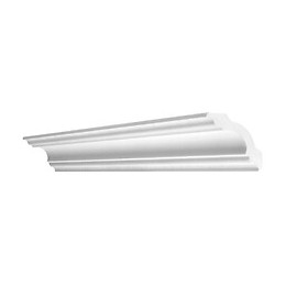 Moulure Decosa Stéphanie polystyrène 80mm/80mm 2m