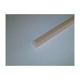 Quart-de-rond sapin sans noeuds 18x18mm Longueur 2.50m