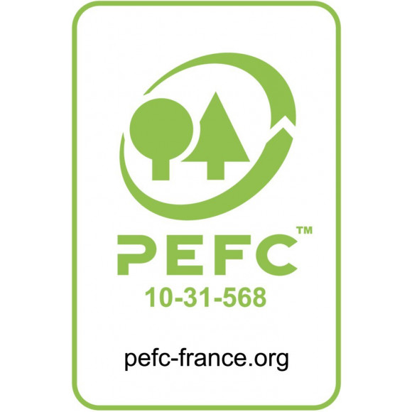 Quart-de-rond sapin sans noeuds 22x22mm - L 2.50m Les Domaniales