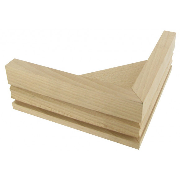 Socle sommier hauteur 70 hêtre brut