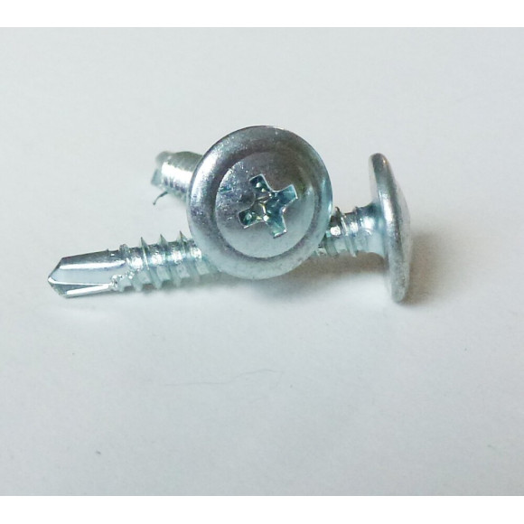 20 vis autoperceuse tête cylindrique à Embase 4.8x16mm