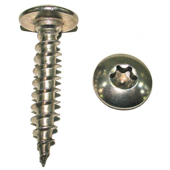 8 vis penture tête cylindrique Inox A2 7x30mm