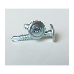 16 vis tôle autoperceuse tête cylindrique bombée 4.8x19mm