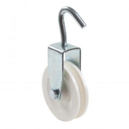 Poulie crochet diamètre 80mm