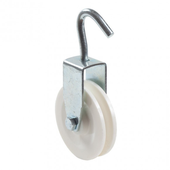 Poulie crochet diamètre 80mm