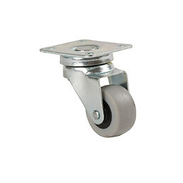 Roulette pivotante à platine diamètre 30mm