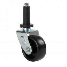 Roulette pivotante à platine charge 6kg