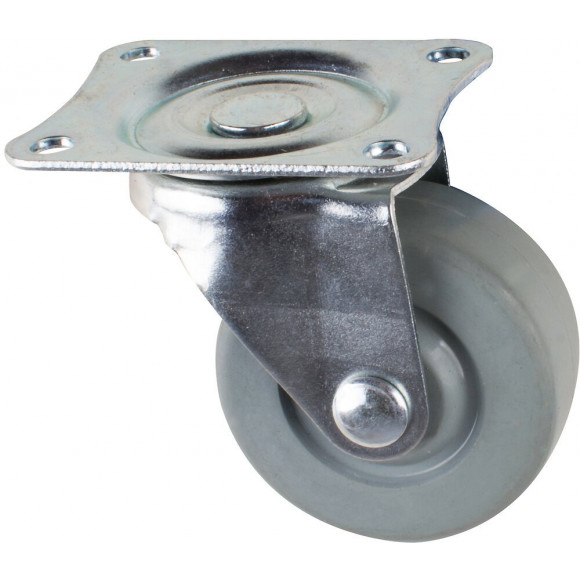 Roulette pivotante à platine charge 25kg