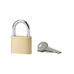 Cadenas laiton 40mm anse acier 2 clés
