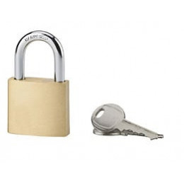 Cadenas laiton 30mm anse acier 2 clés