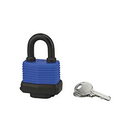 Cadenas lamelles 40mm gaine PVC 2 clés