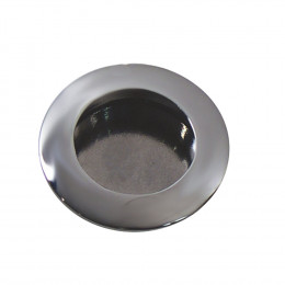 Poignée cuvette 40mm encast 35mm zamak chrome mat