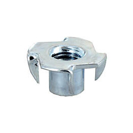 Ecrou à frapper acier zingué diamètre 8mm - 4 pièces