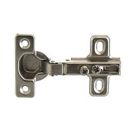 Charnière invisible d.26mm - 92° - en applique - 2 pièces