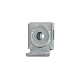 Patte à glace à ressort acier zingué 30x20mm - 4 pièces