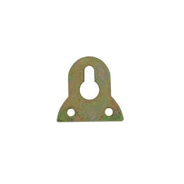 Attache cadre acier zingué 32x32mm - 2 pièces