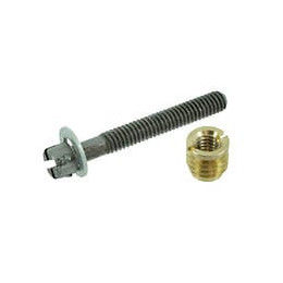 Vis d'assemblage 8x60mm + écrou + rondelle - 4 pièces